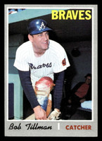 1970 Topps #668 Bob Tillman Excellent+ High #  ID: 420745