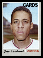 1970 Topps #675 Jose Cardenal Excellent+ High #  ID: 420765