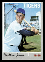 1970 Topps #682 Dalton Jones Excellent+ High # 