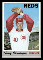 1970 Topps #705 Tony Cloninger Ex-Mint High #  ID: 420850