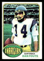 1976 Topps #128 Dan Fouts Excellent  ID: 420909