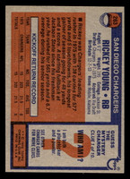 1976 Topps #263 Rickey Young Near Mint RC Rookie  ID: 420931