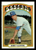 1972 Topps #11 Bobby Valentine Near Mint  ID: 420979