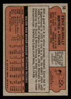 1972 Topps #58 Ernie McAnally Excellent+  ID: 421136