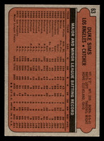 1972 Topps #63 Duke Sims Excellent+  ID: 421153