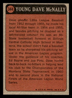 1972 Topps #344 Dave McNally Ex-Mint  ID: 422011