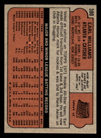 1972 Topps #380 Earl Williams Ex-Mint  ID: 422148