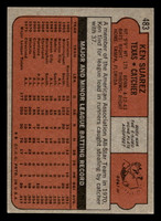 1972 Topps #483 Ken Suarez Excellent+  ID: 422564