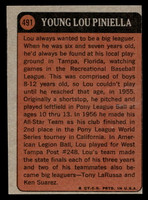 1972 Topps #491 Lou Piniella Ex-Mint  ID: 422606