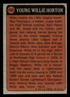 1972 Topps #494 Willie Horton Excellent+  ID: 422618