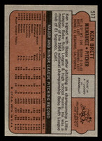 1972 Topps #517 Ken Brett Near Mint  ID: 422721