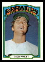 1972 Topps #517 Ken Brett Excellent+  ID: 422723