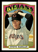 1972 Topps #615 Steve Hargan Excellent  ID: 422903