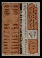1972 Topps #644 Bernie Allen Ex-Mint  ID: 422936