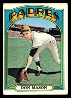 1972 Topps #739 Don Mason Very Good  ID: 422983