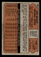 1972 Topps #739 Don Mason Very Good  ID: 422983