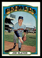 1972 Topps #744 Jim Slaton Excellent+ RC Rookie  ID: 422988