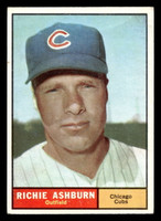 1961 Topps #88 Richie Ashburn Very Good  ID: 423028