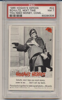 1965 Fleer Hogan's Heroes #22 Schultz, Next ...  PSA 7 NM  #*sku36298