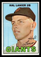 1967 Topps #4 Hal Lanier Ex-Mint  ID: 423048