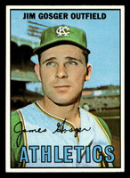 1967 Topps #17 Jim Gosger Excellent+  ID: 423097