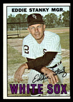 1967 Topps #81 Eddie Stanky MG Ex-Mint  ID: 423279