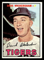 1967 Topps #112 Dave Wickersham Excellent+  ID: 423383