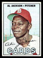 1967 Topps #195 Al Jackson Very Good  ID: 423626