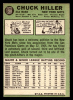 1967 Topps #198 Chuck Hiller Excellent+  ID: 423642