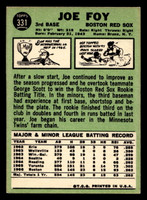 1967 Topps #331 Joe Foy Ex-Mint  ID: 424052