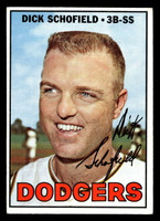 1967 Topps #381 Dick Schofield DP Excellent+  ID: 424198