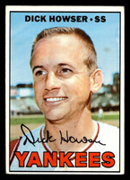 1967 Topps #411 Dick Howser DP Excellent  ID: 424228