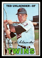 1967 Topps #431 Ted Uhlaender Ex-Mint  ID: 424256