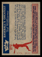 1959 Fleer Ted Williams #39 1950 - Great Start VG-EX 
