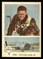 1959 Fleer Ted Williams #47 1953 - Ted Crash Lands Jet Ex-Mint 