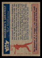 1959 Fleer Ted Williams #76 Ted's Remarkable VG-EX 