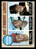 1968 Topps #11 Jim Bunning/Fergie Jenkins/Gaylord Perry N.L. Strikeout Leaders Excellent+  ID: 424676