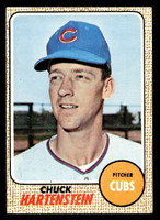 1968 Topps #13 Chuck Hartenstein Excellent+ RC Rookie  ID: 424687