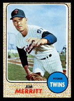 1968 Topps #64 Jim Merritt Ex-Mint  ID: 424795