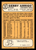 1968 Topps #302 Gerry Arrigo Ex-Mint  ID: 425403