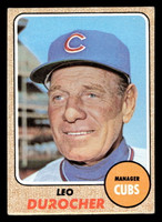 1968 Topps #321 Leo Durocher MG Very Good  ID: 425461