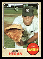 1968 Topps #402 Mike Hegan Very Good  ID: 425643