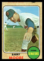 1968 Topps #462 Barry Moore Excellent Miscut 