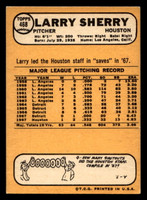 1968 Topps #468 Larry Sherry Excellent+  ID: 425774