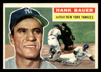 1956 Topps #177A Hank Bauer Grey Backs Excellent+  ID: 425953