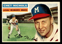 1956 Topps #278 Chet Nichols Excellent+  ID: 426040