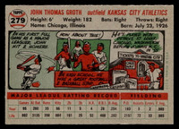 1956 Topps #279 Johnny Groth Near Mint  ID: 426041