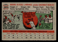 1956 Topps #305 Brooks Lawrence Ex-Mint  ID: 426091