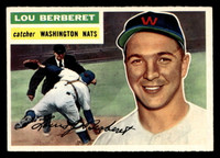 1956 Topps #329 Lou Berberet Near Mint RC Rookie  ID: 426128