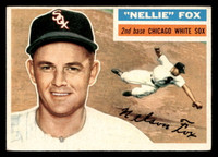 1956 Topps #118A Nellie Fox Grey Backs Excellent+ 